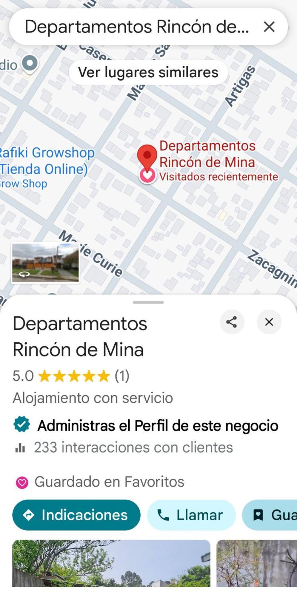 Mono Ambiente Rincon De Mina Apartment *